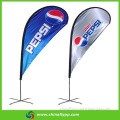 FLY steel base outdoor advertising flags and banners for sale
